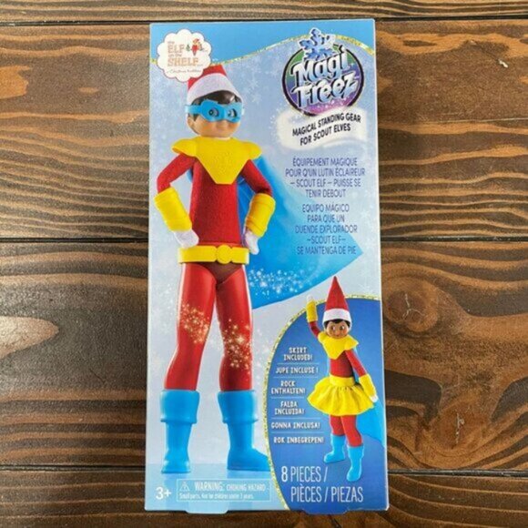 5/$20 NEW Magi Freeze The Elf on the Shelf Superhero Outfit & Accessories Set - Picture 2 of 6